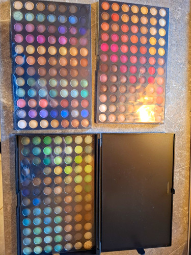 Lidschatten palette set - 3x, lidschatten-palette